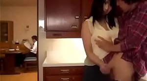 Japanese Asian Matriarch loves to fuck with Son